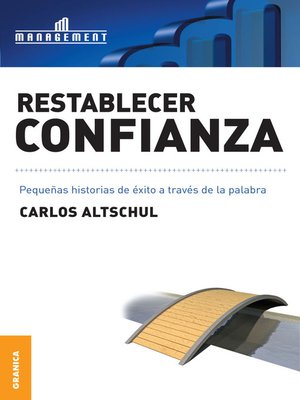 cover image of Restablecer confianza